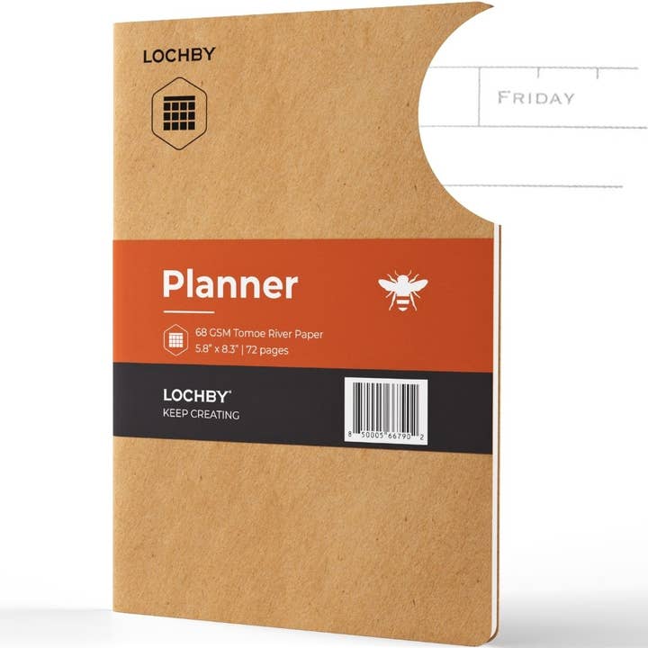 Planificateur A5 (6 mois) pour la vente par LOCHBY