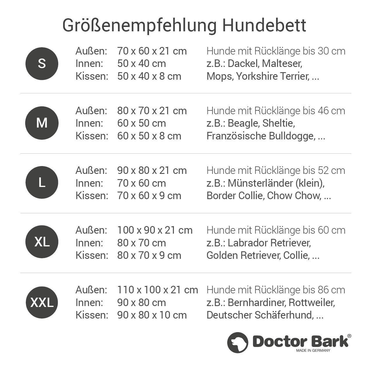 Doctor Bark - Vendita all'ingrosso Letto - Cani - Cuccia per cani grigia Doctor Bark11