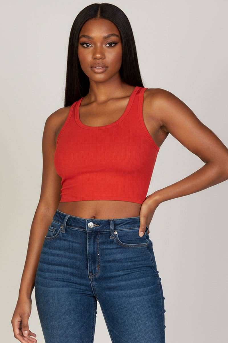 CAPELLA APPAREL - Wholesale Tanktop - Dames - Geribbelde tanktop15