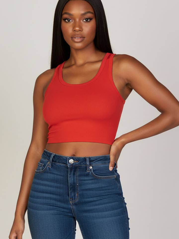 CAPELLA APPAREL - Wholesale Tanktop - Dames - Geribbelde tanktop15