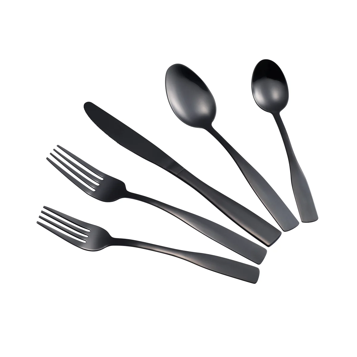 J&V TEXTILES - Wholesale Flatware Set - 40 Piece Stainless Steel Silverware Set for 826