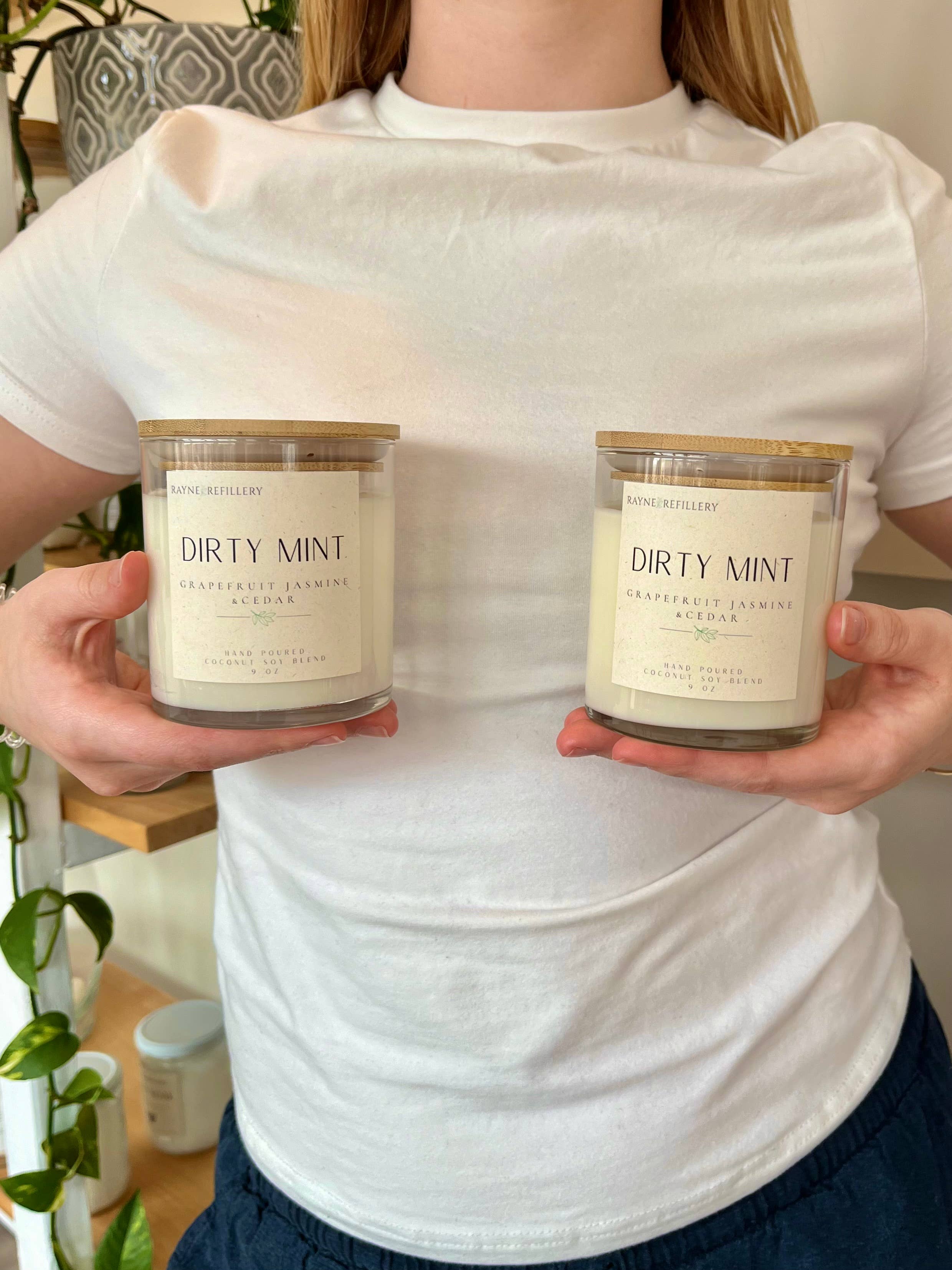 Rayne Refillery - Wholesale Jar/Filled Candle - The Concord Vessel - Coconut Soy Wax Candle5