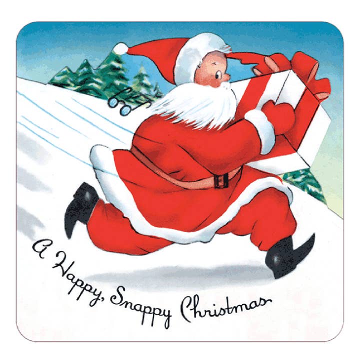 Laughing Elephant - Wholesale Sticker - Vintage Christmas - Holiday Sticker Box1