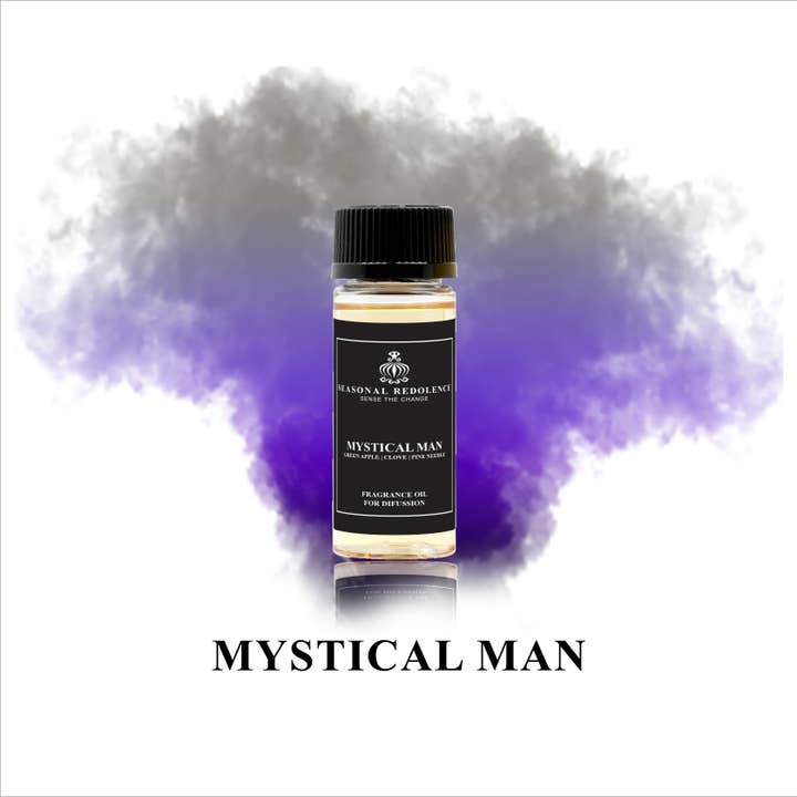 Seasonal Redolence - Wholesale Diffuser Fragrance Refill - Mystical Man Luxury Home Diffuser Scent Oil