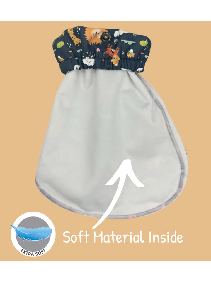 HECKBO - Venta al por mayor Botas de agua - Niños - Patucos de bebé impermeables selva - sin forro polar