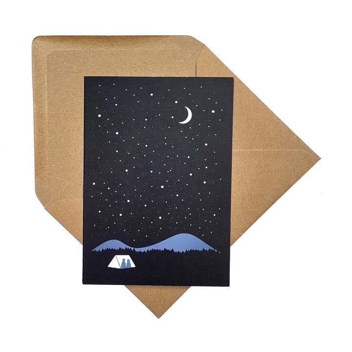 Lost In The Stars A6 Card for wholesale by OR8DESIGN