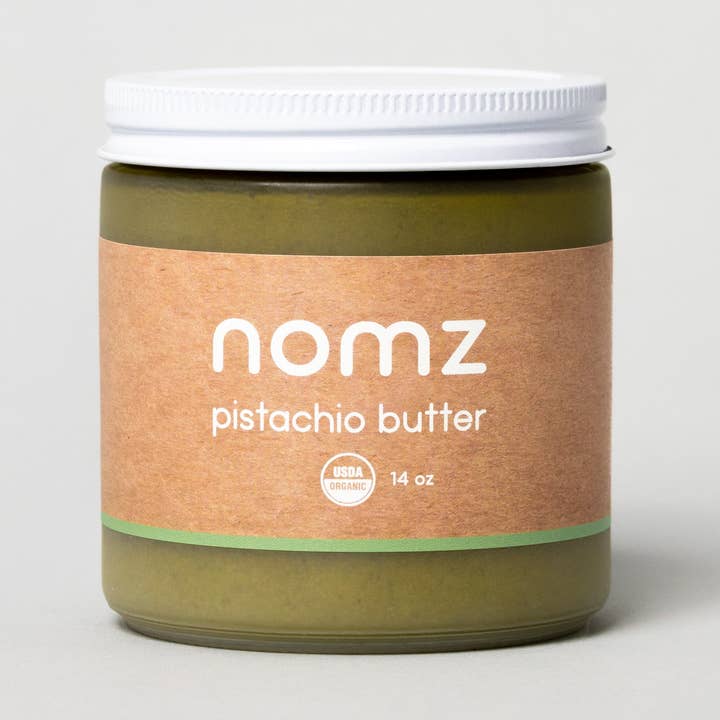 nomz - Wholesale Nut Butter - organic pistachio nut butter0