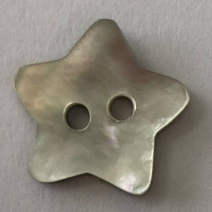 NEMARK – wholesale Sewing button/snap – NATURAL STAR SHAPED AGOYA BUTTON
