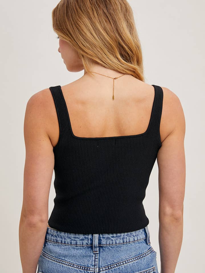 Bluivy - Wholesale Tank Top - Women's - ESSENTIAL RIBBED TANK5