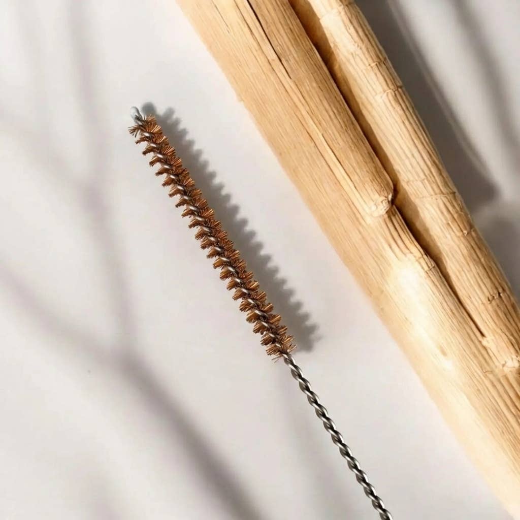 Bamboo Switch - Wholesale Cleaning Brush - 10 Pack - Coconut Fiber Plastic Free Straw Cleaner4