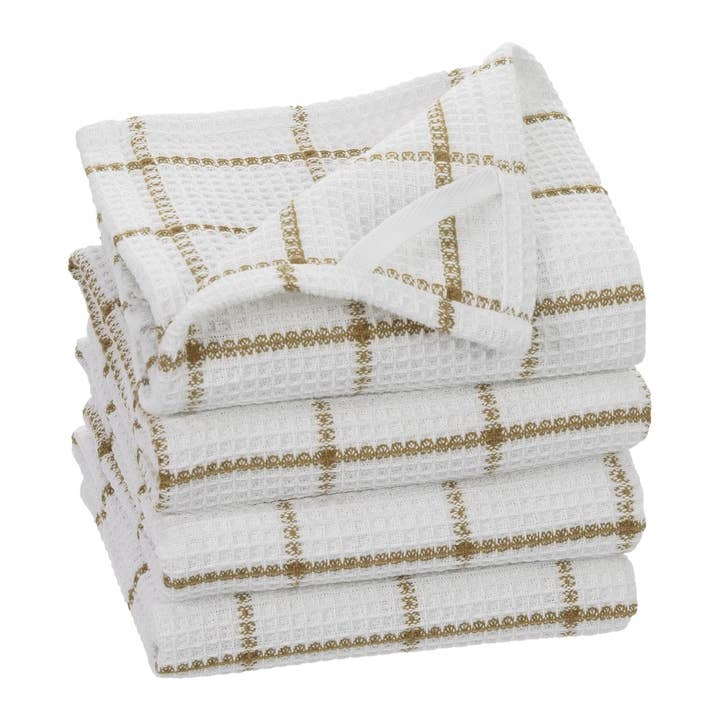 Fabstyles - Wholesale Tea Towel - Fabstyles Solo Waffle Cotton Kitchen Towel Set Of 48