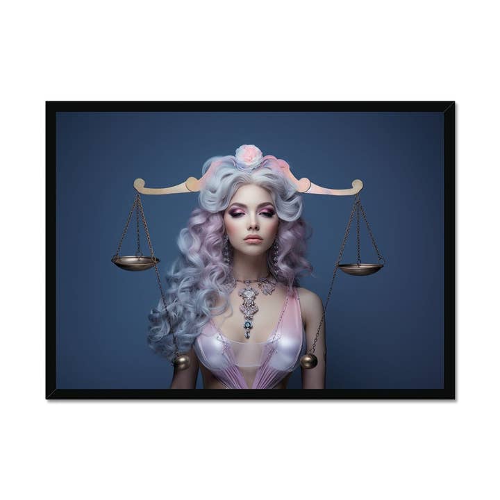 Impression encadrée Libra pour la vente par Pixel Gallery