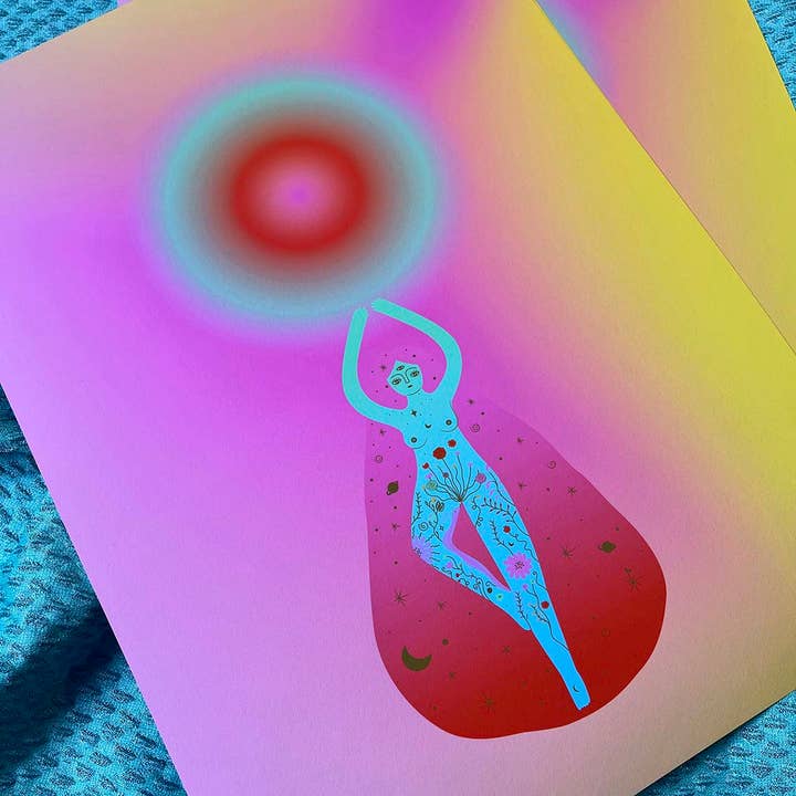 Eva Boch – wholesale Art print – Colorful Intuition Power Art Print, Wall Art Print, Poster, Illustration