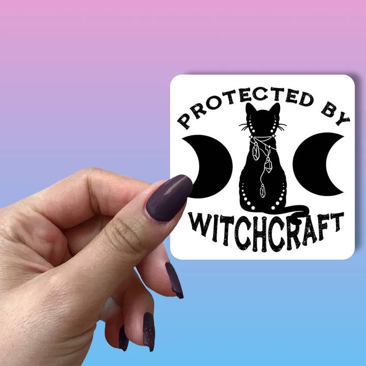 London Luxury Candles – Adesivo por atacado – Protegido por Witchcraft Sticker Intenção Metafísica1