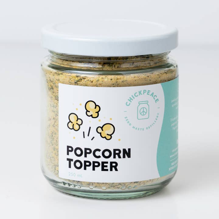 Vegan Popcorn Topper for wholesale by Chickpeace Zero Waste Refillery