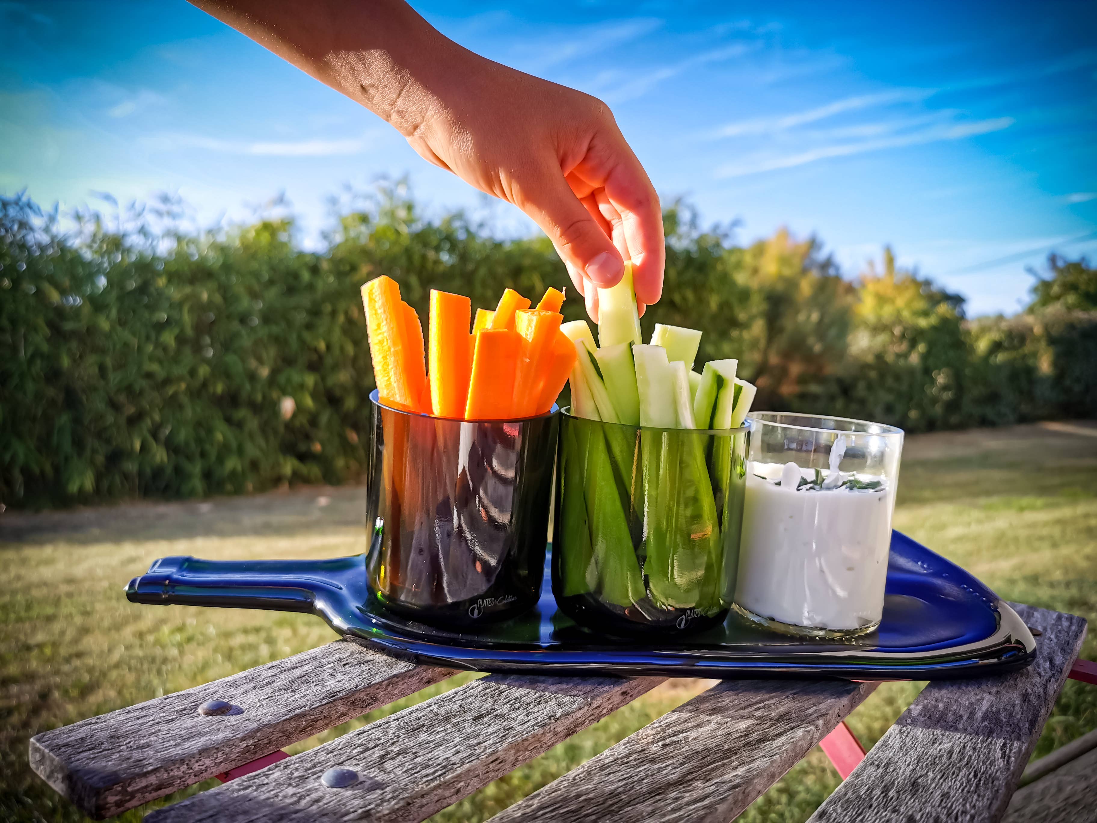PLATES & Culotées - Vente Verre/tasse - TASSES VERRINES Culotées vertes10