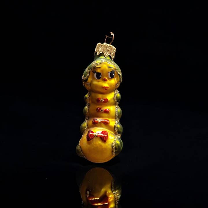 Caterpillar Ornament - Hand Made In Ukraine - Blown Glass Ornament - Hand Decorated - Keepsake Ornament - Caterpillar - Figurative Ornament and other Purchase Wholesale piante ornamentali. Free Returns & Net 60 Terms on Faire trending on Faire.