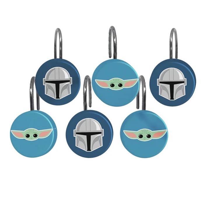 Crover - Wholesale Bathroom Accessory Set - Star Wars Mandalorian 14-Piece Bath Set3