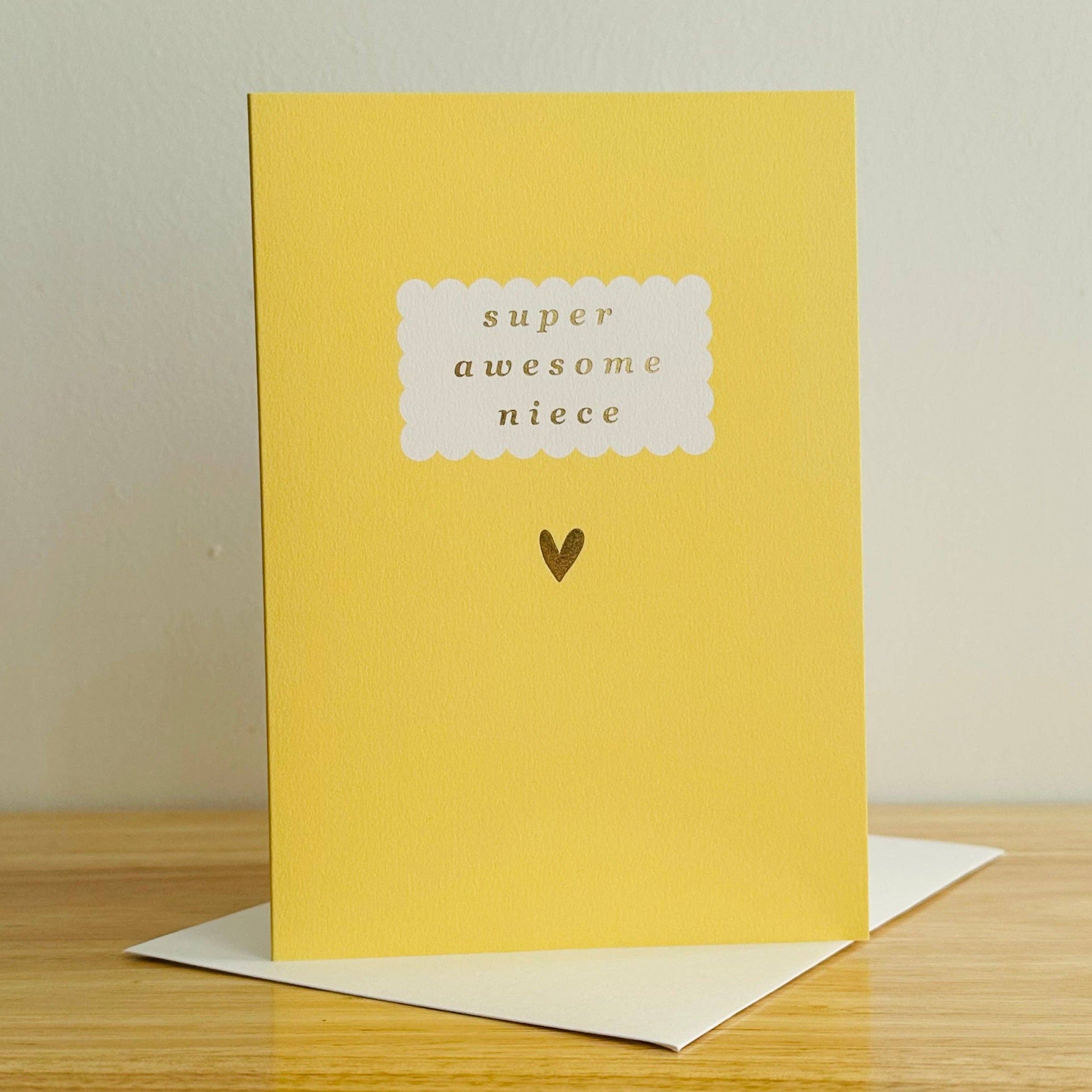 Megan Claire – wholesale Baby card – COV27 Super Awesome Niece0