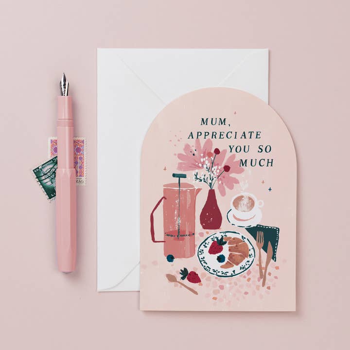 Sister Paper Co. – Großhandel Muttertagskarten – Brunch-Karte zum Muttertag | Karte für Mama | Mom Cards