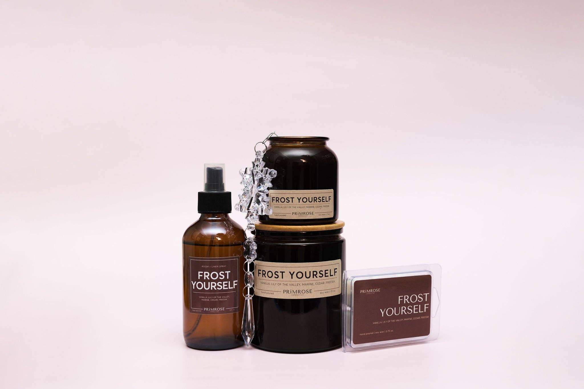 Primrose Candle Company – Engroshandel Glaslys – FROST DIG SELV1