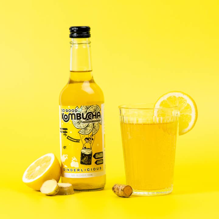 So Good Kombucha – Kombuchá por atacado – So Good Kombucha - Gingerlicious BBE julho 20251