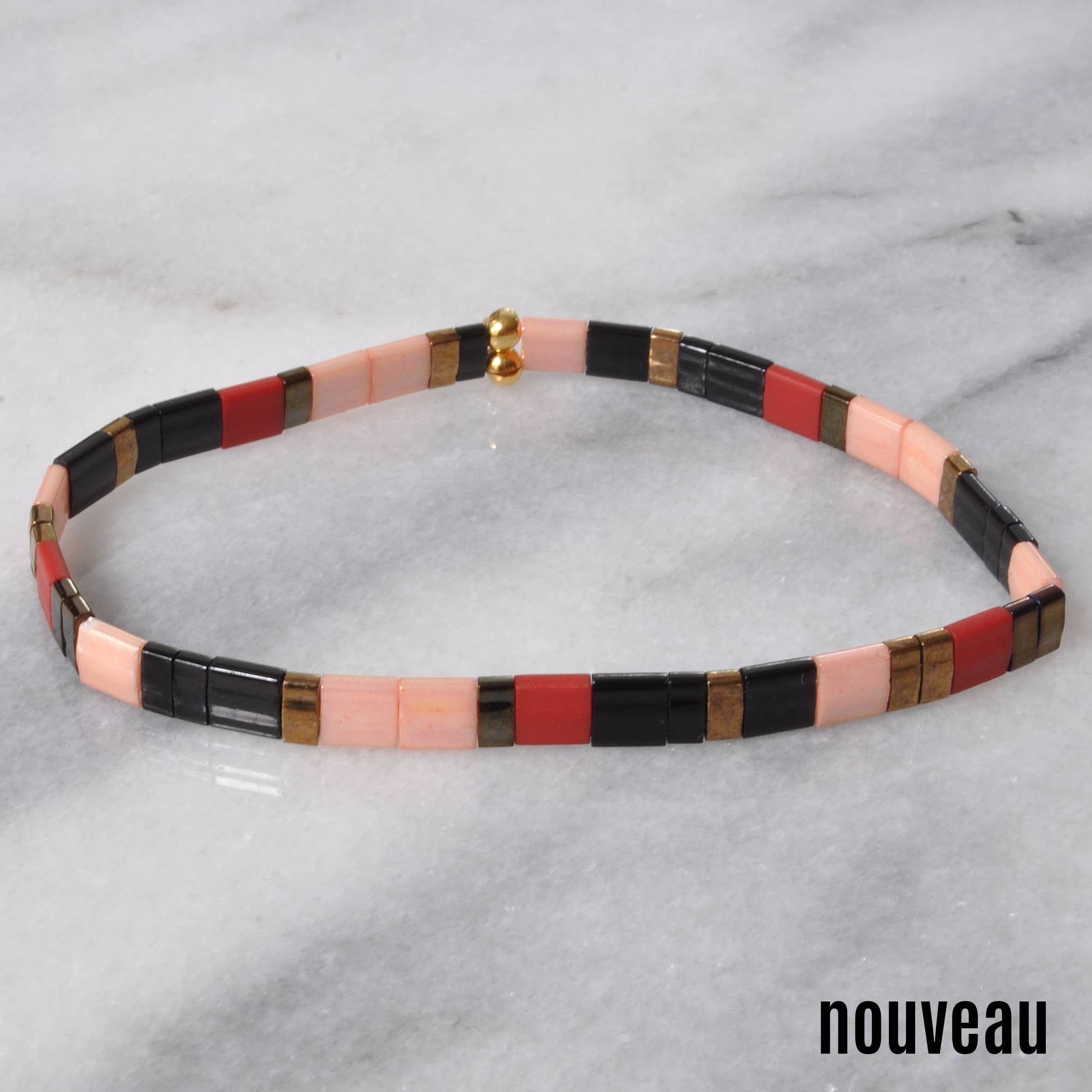 Libby & Smee – Großhandel Perlenarmband – Stapelbare Stretch-Fliesen-Armbänder26