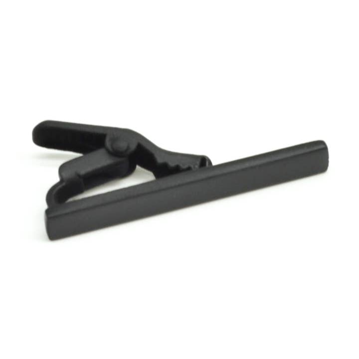 Curated Basics - Wholesale Tie Clip - Men's - Matte Black Tie Clip0