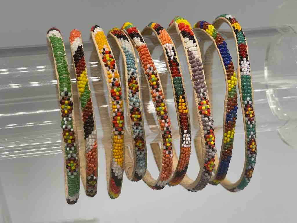 The Niger Bend - Vendita all'ingrosso Bracciale con perline - Sahara - Braccialetto in pelle Mali con perline13