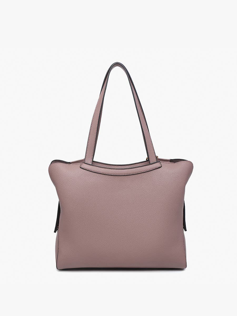 Jen & Co. - Vente Tote bag – femme - Sac à dos en cuir vieilli M2601 Hunter avec poche6