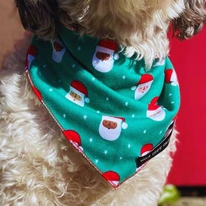 Santa Paws dog bandana (Copy) for wholesale by Wag City Clothing