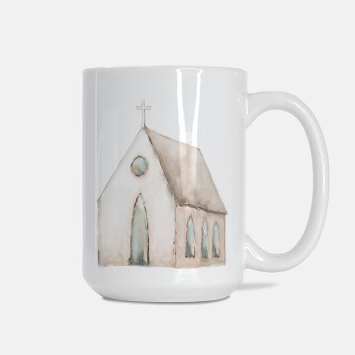 Mug « In all your way, with all your heart » pour la vente par Karen Marcum Art