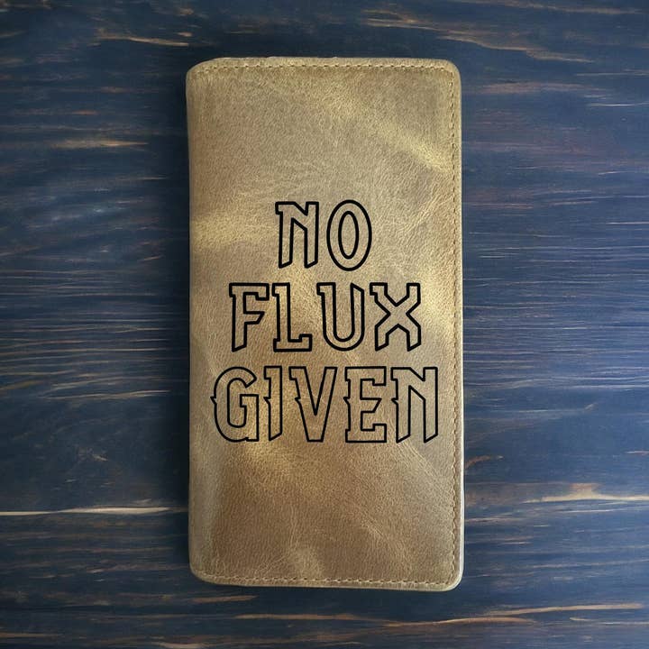 No Flux Rodeo Cowboy Western Buffalo Leather Wallet for wholesale by Texan Customs