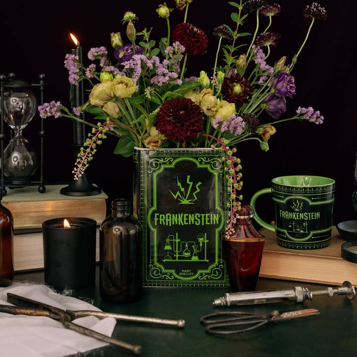 Steel Mill and Co. - Wholesale Vase - Large Book Vase, Frankenstein3