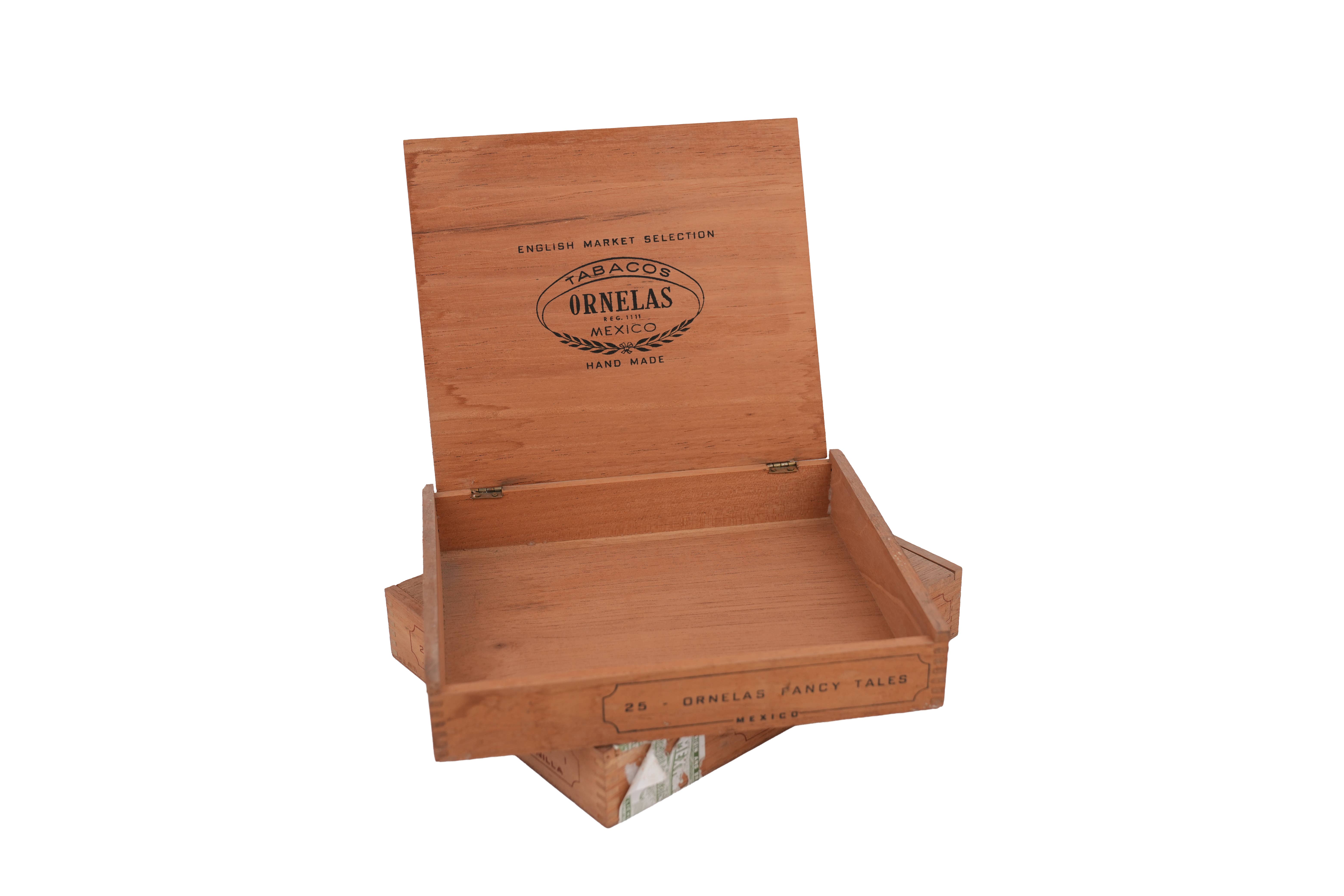 My Amigos Imports – wholesale Decorative box – Vintage Cigar Box-Cedar-Mexico-Original-Assorted Sizes-$63