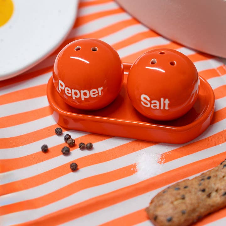 RED PING PONG SALT AND PEPPER HF for wholesale by Helio Ferretti Co