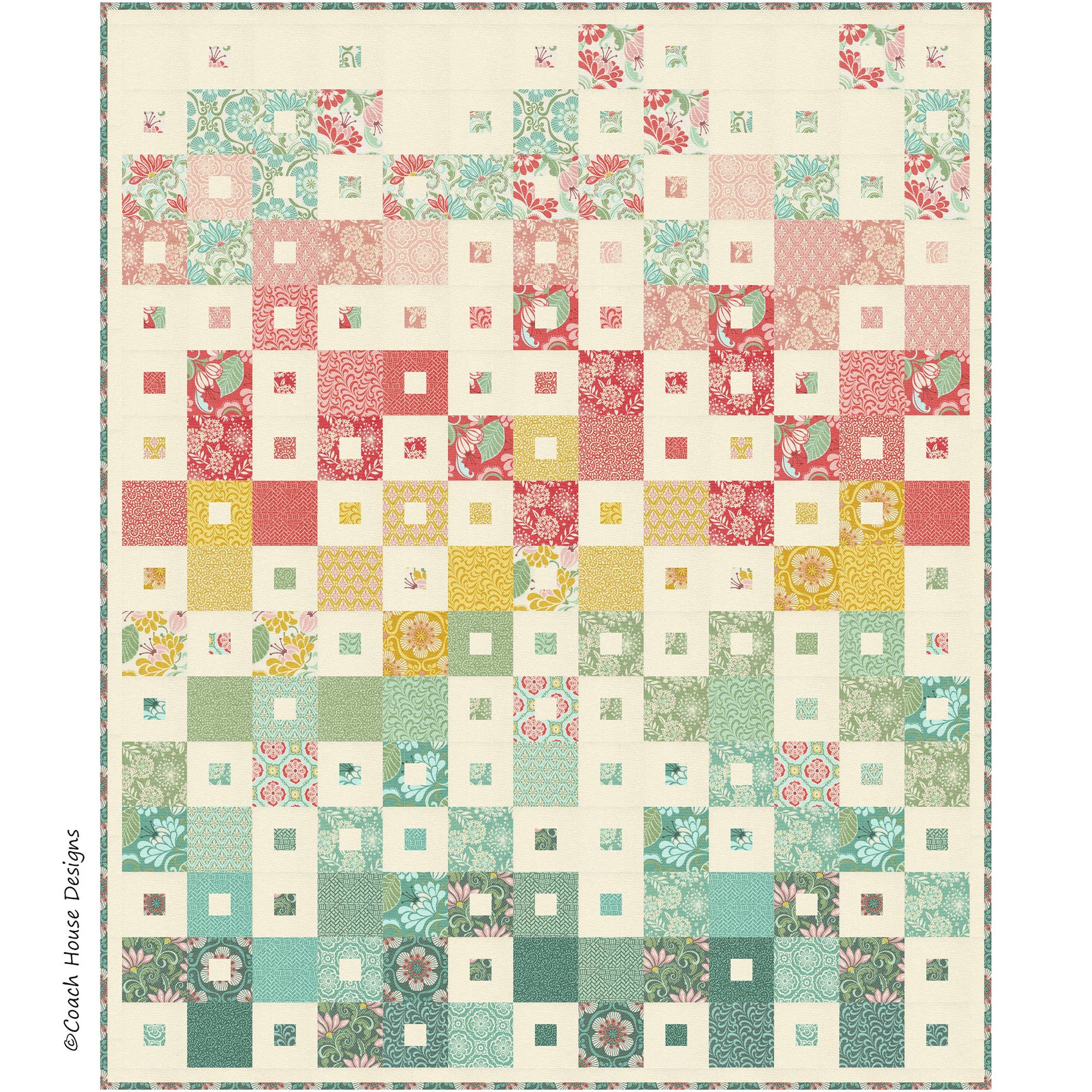 Coach House Designs - Wholesale Craft Sewing Kit - Harmony Quilt Pattern1