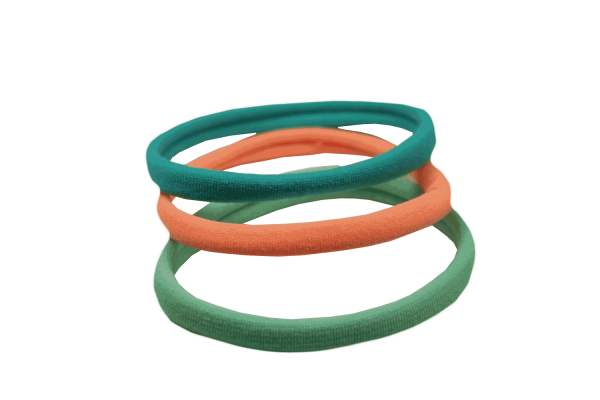 di Prima - Wholesale Hair Tie - Wisteria Nylon Elastic - 3 Pack10