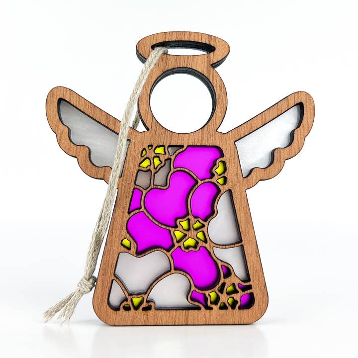 Primrose Ornament | 3.5" (H) Angel Figurine | Mother's Angels® for wholesale by Forged Flare®