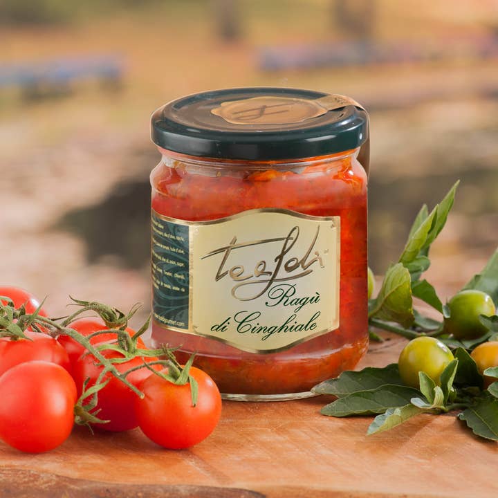 ANTICO PASTIFICIO TEALDI SRL (Tealdi) - Wholesale Pasta Sauce - Wild Boar Ragù 180g