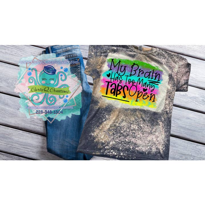 Mon cerveau a trop d'onglets ouverts pour la vente par Curly Q Creations