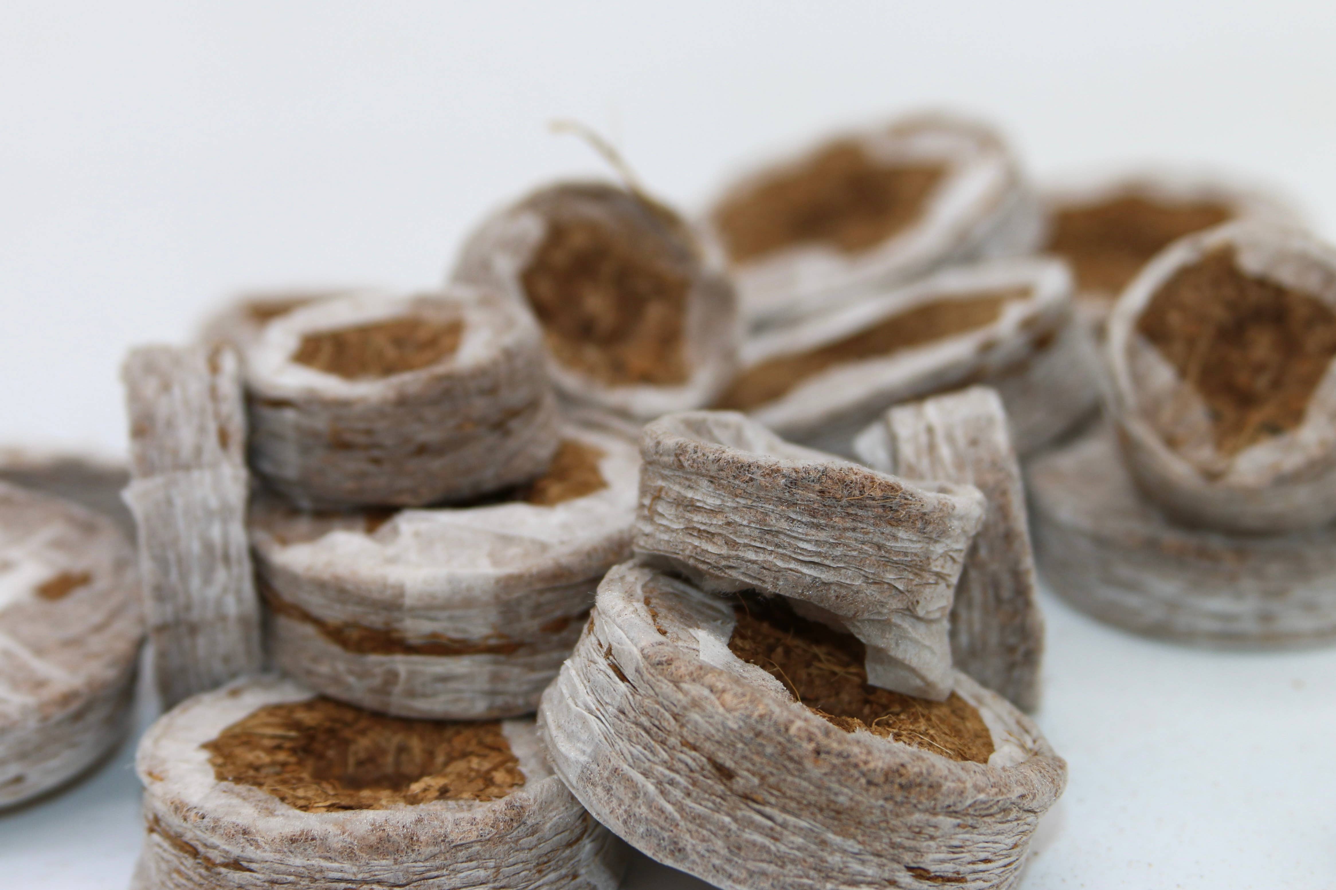 CoirProducts.co.uk of Salike Limited - Vente Graines de plantes - Pièces de coco de 42 mm | Granulés de coco pour la germination8