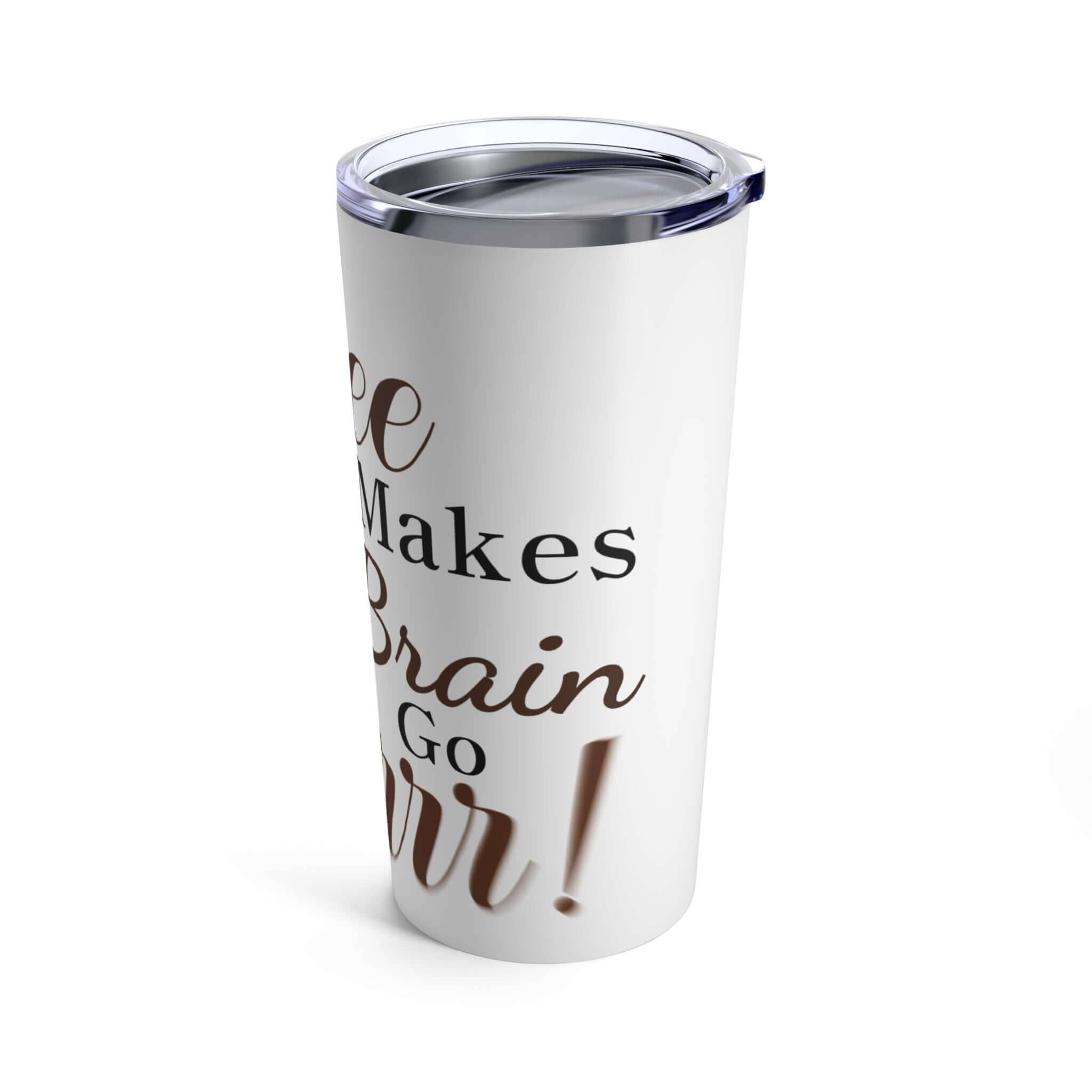 Celestia Libra Creative - Wholesale Insulated Mug/Tumbler - Tumbler for Health Care Workers – 'Coffee Makes My Brain Go Brrrr!' – Insulated Drinkware for those on the go!2