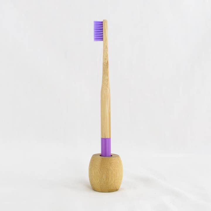 Bamboo Toothbrush Holder for wholesale by Ekoroo