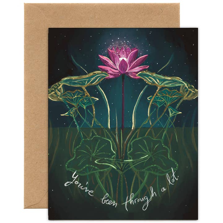 Du hast viel durchgemacht — Mitgefühl, Ermutigungskarte für den Großhandel von Tiny and Snail