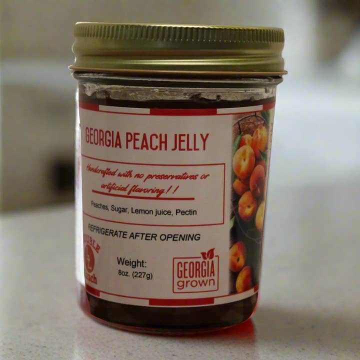 Georgia Peach Jelly for wholesale by Double L Ranch