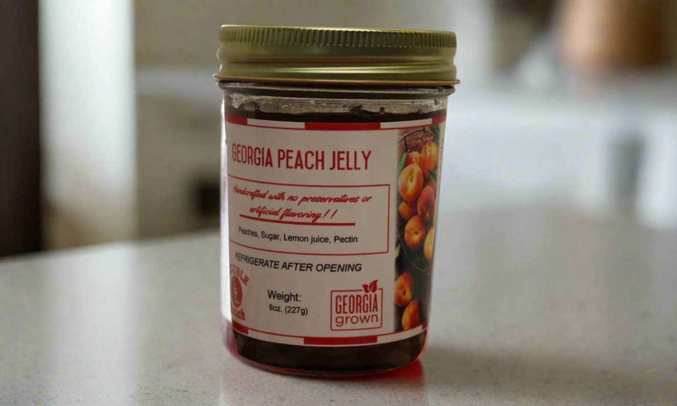 Georgia Peach Jelly for wholesale by Double L Ranch