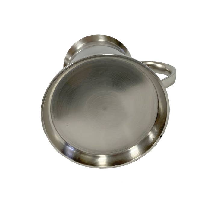 Madison Bay Co. - Historical Home Decor Reproductions - Wholesale Beer glass/mug - Colonial Pewter-Plated Mug - Tankard, 5”2