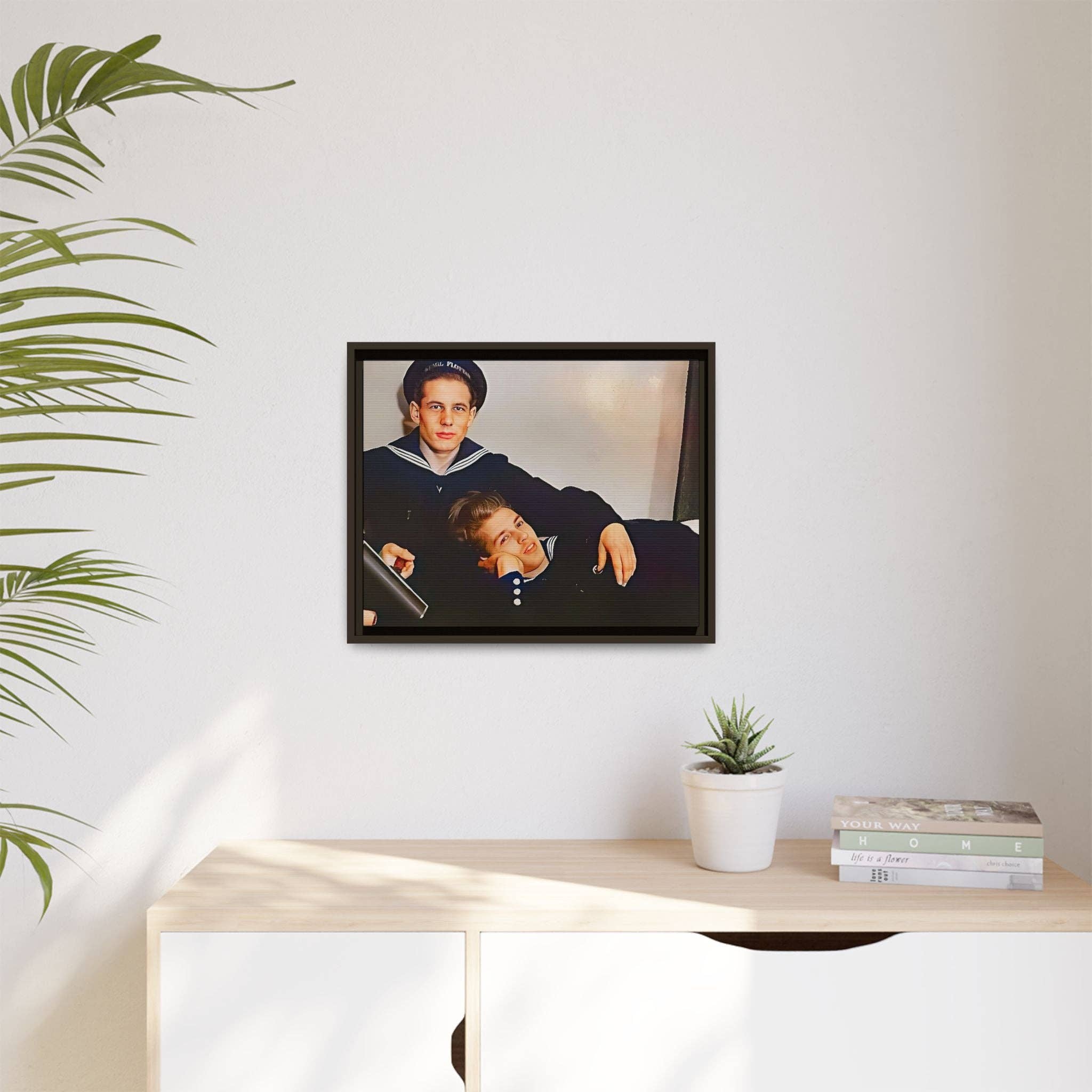 Walt & Pete - Wholesale Photograph - paire 010 | Framed Vintage Photo - Matte Canvas16