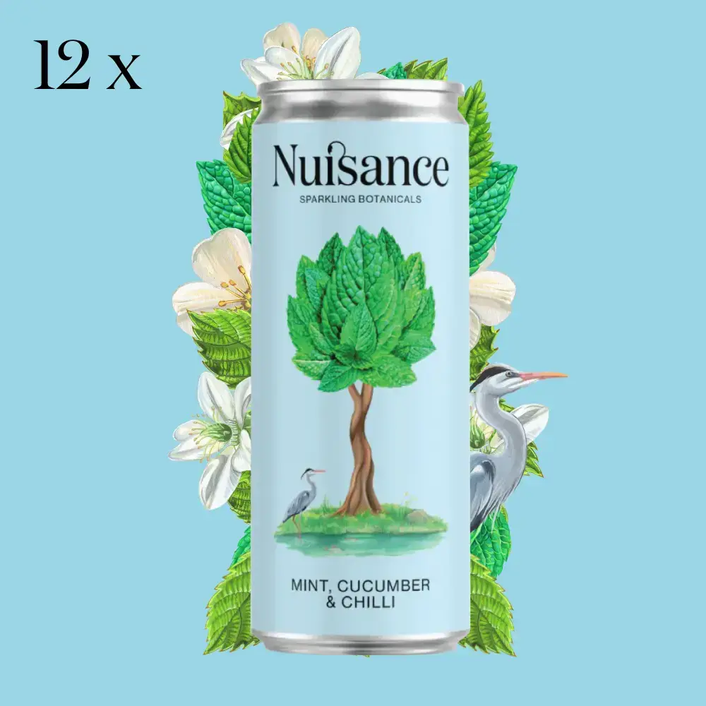 Nuisance Drinks – wholesale Soda/carbonated drink – Mint, Cucumber & Chilli | Botanical Soft drinks: Refreshing1